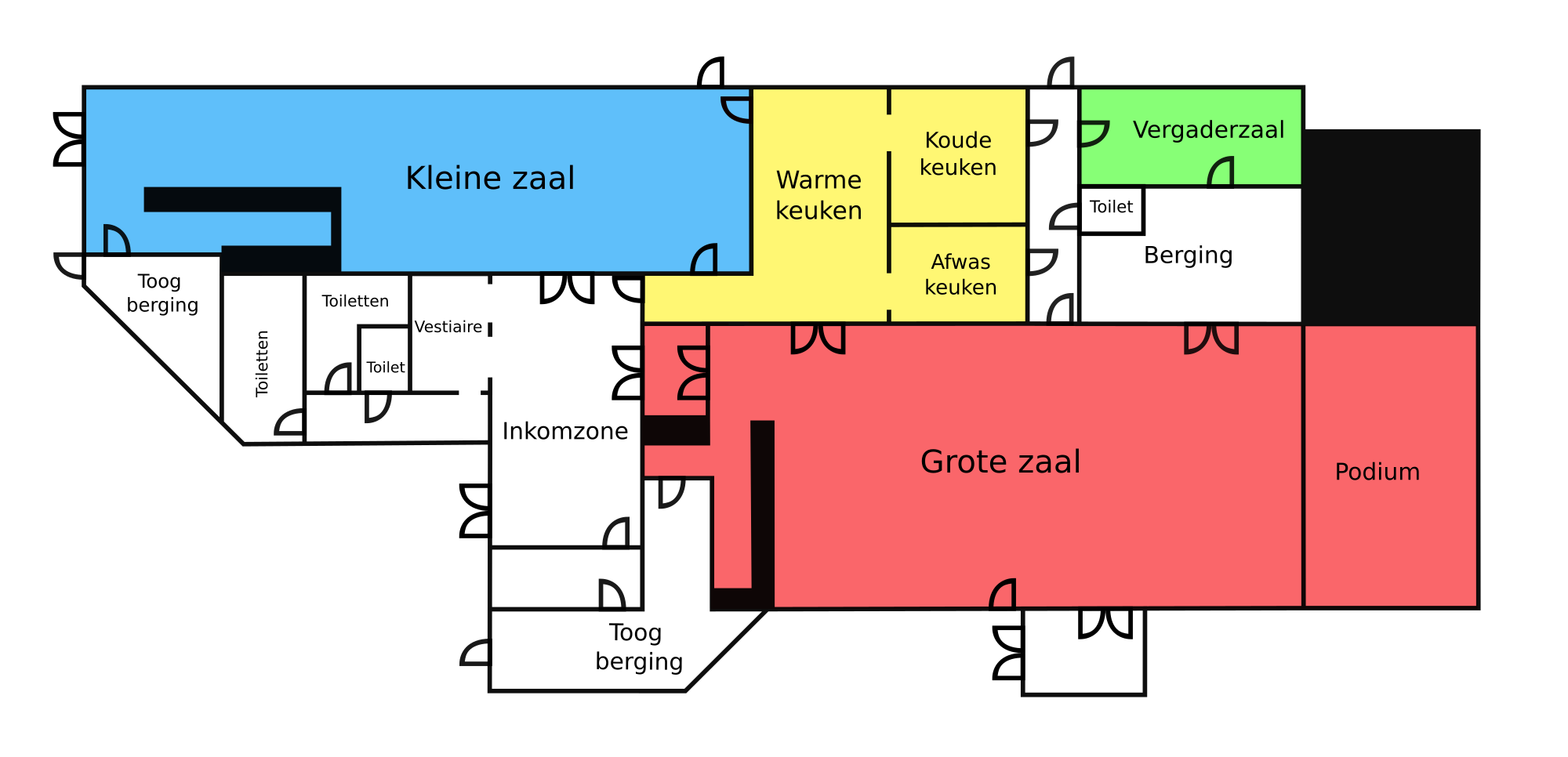 zaalplan